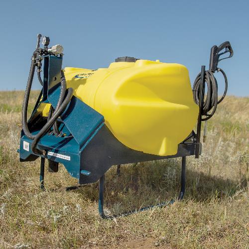 60 GALLON 3PT SPRAYER, WITH PLUMBING, LESS BOOM and PUMP in BLACK