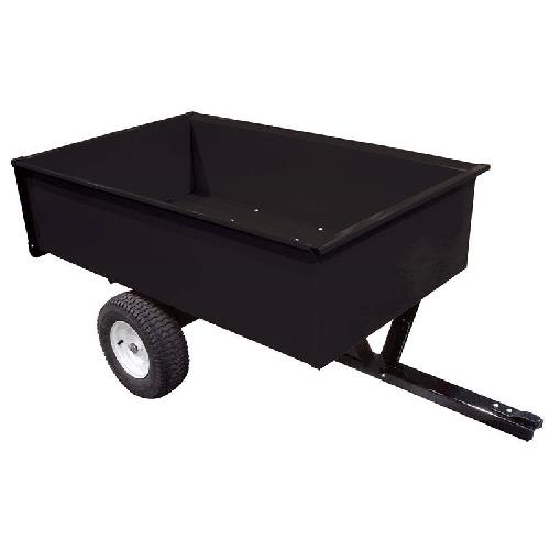 17 CU.FT. STEEL DUMP  TRAILER CART