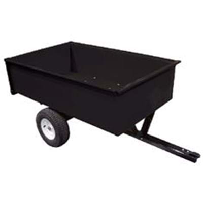 17 CU.FT. STEEL DUMP TRAILER CART