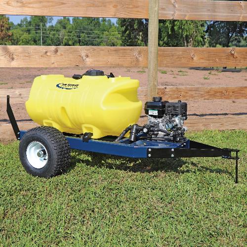 60 GALLON TRAILER SPRAYER  3.5 B&S ENGINE 4C ROLLER PUMP