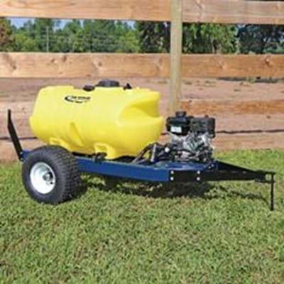 60 GALLON TRAILER SPRAYER  3.5 B&amp;S ENGINE 4C ROLLER PUMP