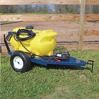 40 GAL TRAILER SPRAYER,  12V PUMP, HANDGUN, LESS BOOM