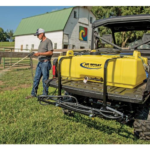 45 GALLON UTV SPRAYER 4.0 GPM DELUXE HANDGUN BOOM SEPARATE