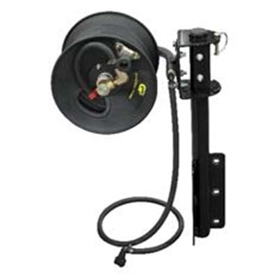 UTV HAND CRANK HOSE REEL 50' HOSE &amp; SWIVEL BRACKET