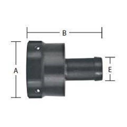 TEEJET QUICK CONNECT  INLET CAP FOR 430 VALVES