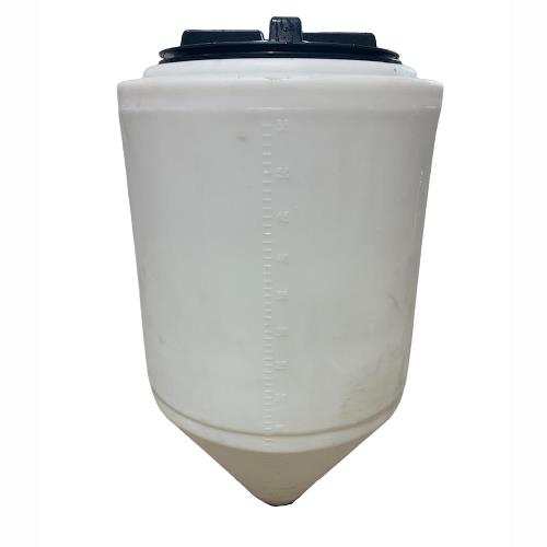 60 GALLON INDUCTOR CONE BOTTOM TANK 24" DIAMETER