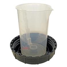 MULTI-LID 5" TANK LID W/ MEASURING CUP & HOSE PORT