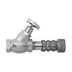 HOSE END VALVE 1 1/2" FPT WITH 2 1/4" ACME NH3 CPLG