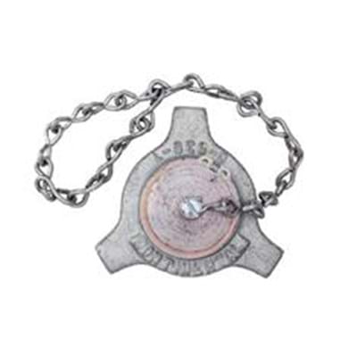 NH3 ACME IRON DUST CAP 2 1/4"-6 ACME W/CHAIN