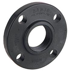 BANJO AF300 3" POLY ANSI FLANGE - 3" FPT X ANSI FLANGE