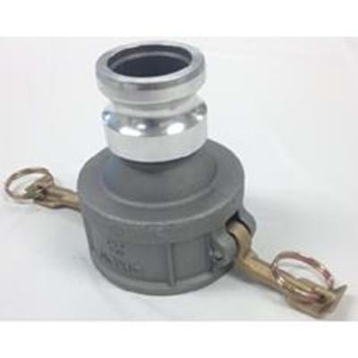 ALUMINUM 3" FEMALE CAM LOCK X 2" MALE CAMLOCK