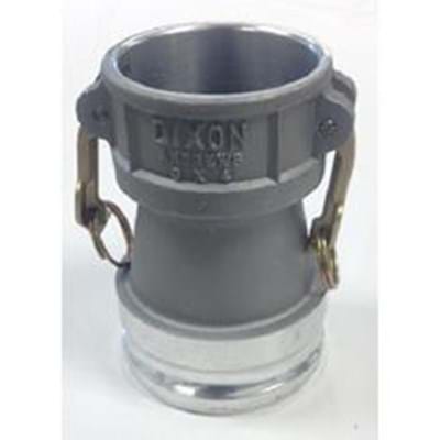 ALUMINUM 3" FEMALE CAM LOCK X 4" MALE CAMLOCK