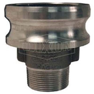 ALUMINUM 3" MALE  CAM LOCK ADAPTER X 4" MPT   