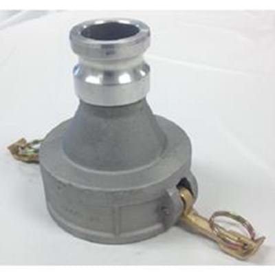 ALUMINUM 4" FEMALE CAM LOCK X 2" MALE CAMLOCK
