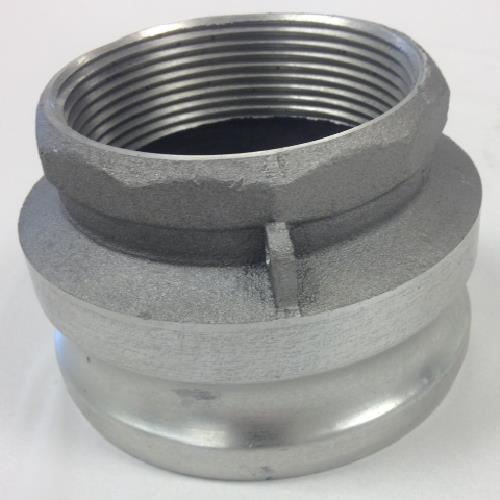 ALUMINUM 4" MALE  CAM LOCK ADAPTER X 3" FPT   