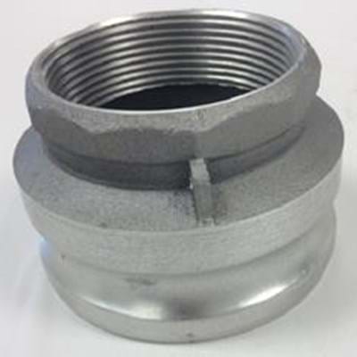 ALUMINUM 4" MALE  CAM LOCK ADAPTER X 3" FPT   