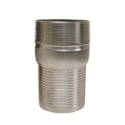 ALUMINUM 4" MPT X 4" HB KING NIPPLE