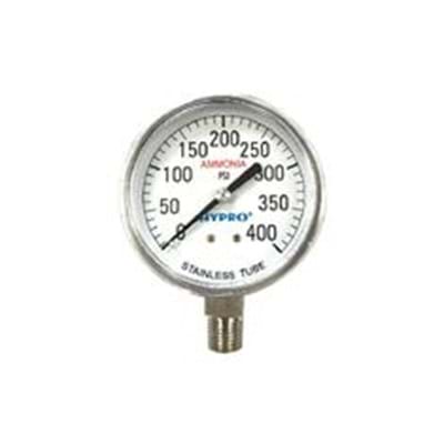 2 1/2" NH3 GAUGE 0-400 PSI 
