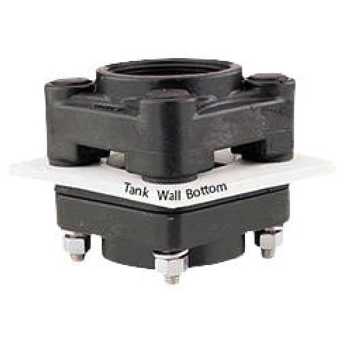 BANJO 2" BOTTOM DRAIN STD BOLTED TANK FITTING-EPDM