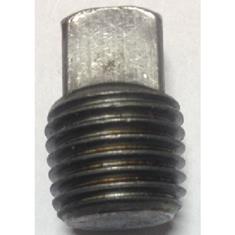 1/4" BLACK IRON THREADED PLUG