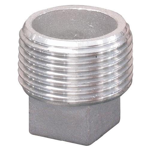 3" BLACK IRON THREADED PLUG