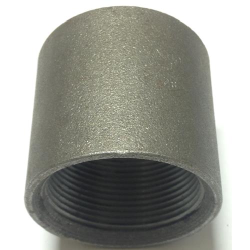 1 1/2" BLACK IRON FEMALE COUPLING