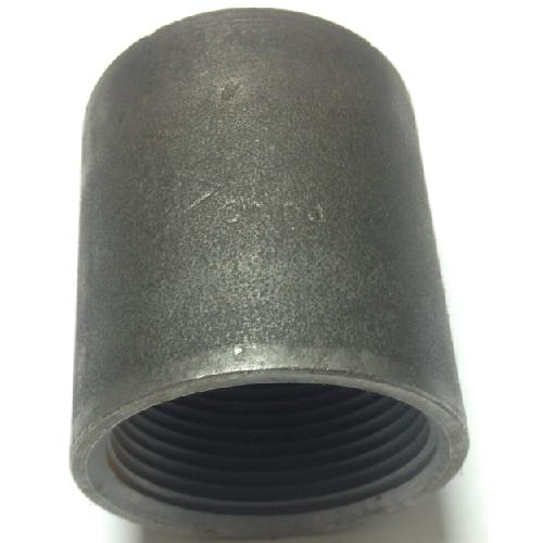 1 1/4" BLACK IRON FEMALE COUPLING