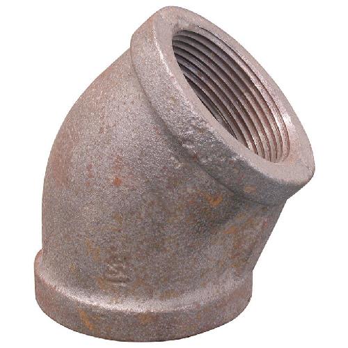3/4" BLACK IRON ELBOW -45 0