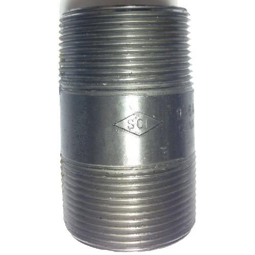 BLACK IRON 1 1/2" X 3" PIPE NIPPLE