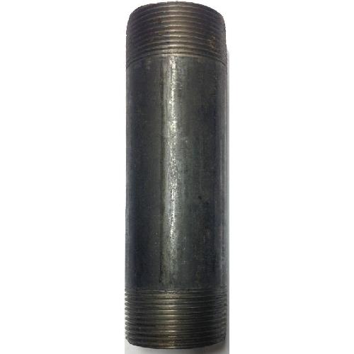 BLACK IRON 1 1/2" X 6" PIPE NIPPLE