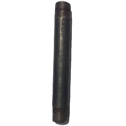BLACK IRON 1/2" X 6" PIPE NIPPLE