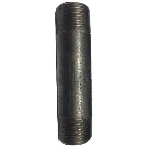 BLACK IRON 3/4" X 4" PIPE NIPPLE
