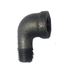 BLACK IRON 1/4" STREET ELBOW - 90