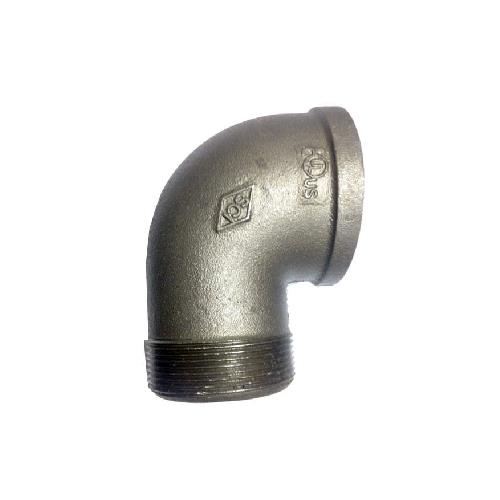 BLACK IRON 3" STREET ELBOW - 90