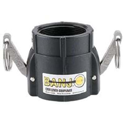 BANJO 050D 3/4" FEMALE CAMLOCK LEVER X 1/2" FPT COUPLER