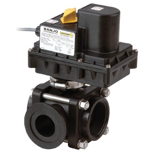 2" SIDE LOAD 3-WAY ELECTRIC VALVE