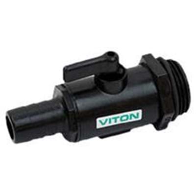 BANJO 3/4 X 1 POLY MICRO VALVE, 3/4" HB X 1" MPT