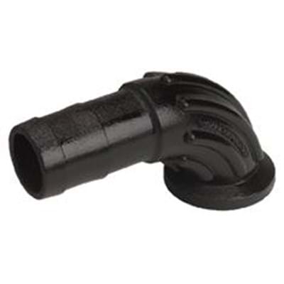 BANJO 1" FLANGE X 1 1/4" HOSE BARB SWEEP - 90