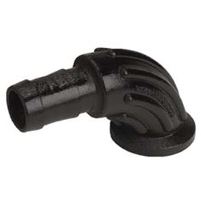 BANJO 1" FLANGE X 1" HOSE BARB SWEEP - 90&amp;#176; ELBOW