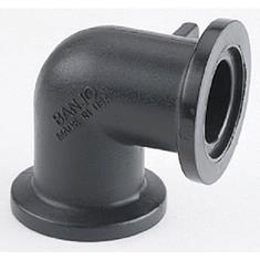 BANJO 1" MANIFOLD FLANGE  X 1" 90° FLANGE COUPLING