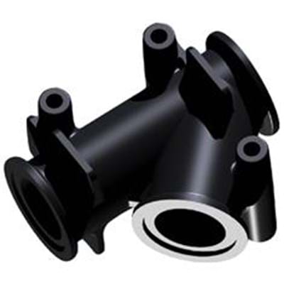 BANJO 2" FULL PORT 45 Y MANIFOLD FLANGE