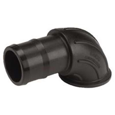 BANJO 3" MANIFOLD FLANGE  X 3" HOSE BARB SWEEP 90