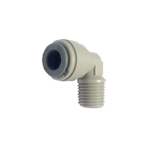 AUTO LOCK 5/16"-1/4"ELBOW  - 90, 5/16" OD X 1/4"MPT