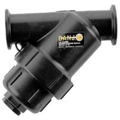 BANJO 2" STD FLANGE Y- STRAINER W/ 80 MESH SCREN
