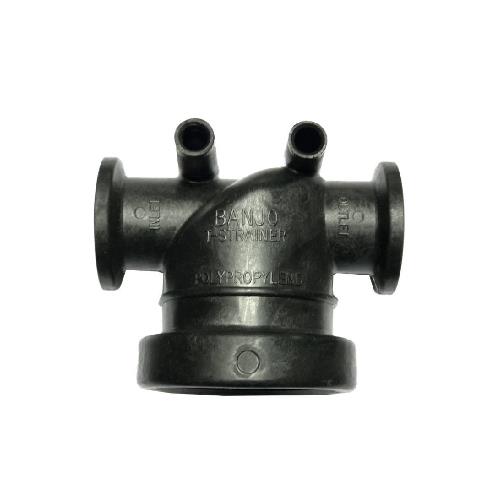BANJO 1" MANIFOLD FLANGE T - STRAINER HEAD - ONLY