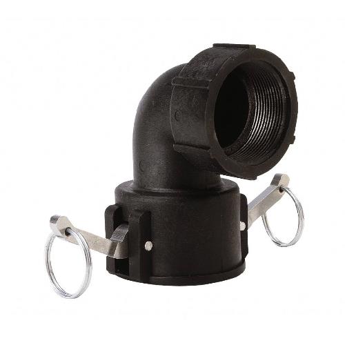 NORWESCO 1 1/2" FEMALE CAMLOCK X 1 1/2" FPT - 90
