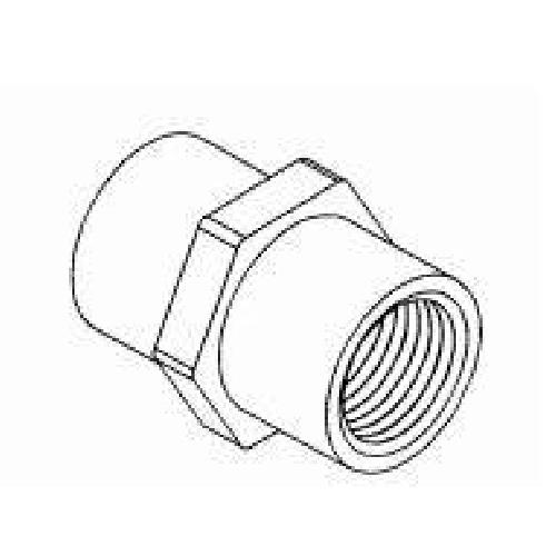 1/4" COUPLING  1/4" FPT X 1/4" FPT 