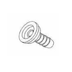 1/2" FLAT SEAT HOSE BARB/ USE WITH B35
