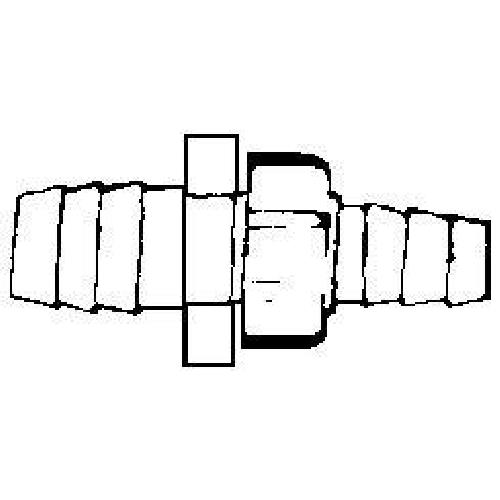 GARDEN HOSE MENDER - 3/4" MGHB X 3/8" HB COUPLING