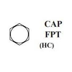 1/4" THREADED CAP - 1/4" FPT CAP